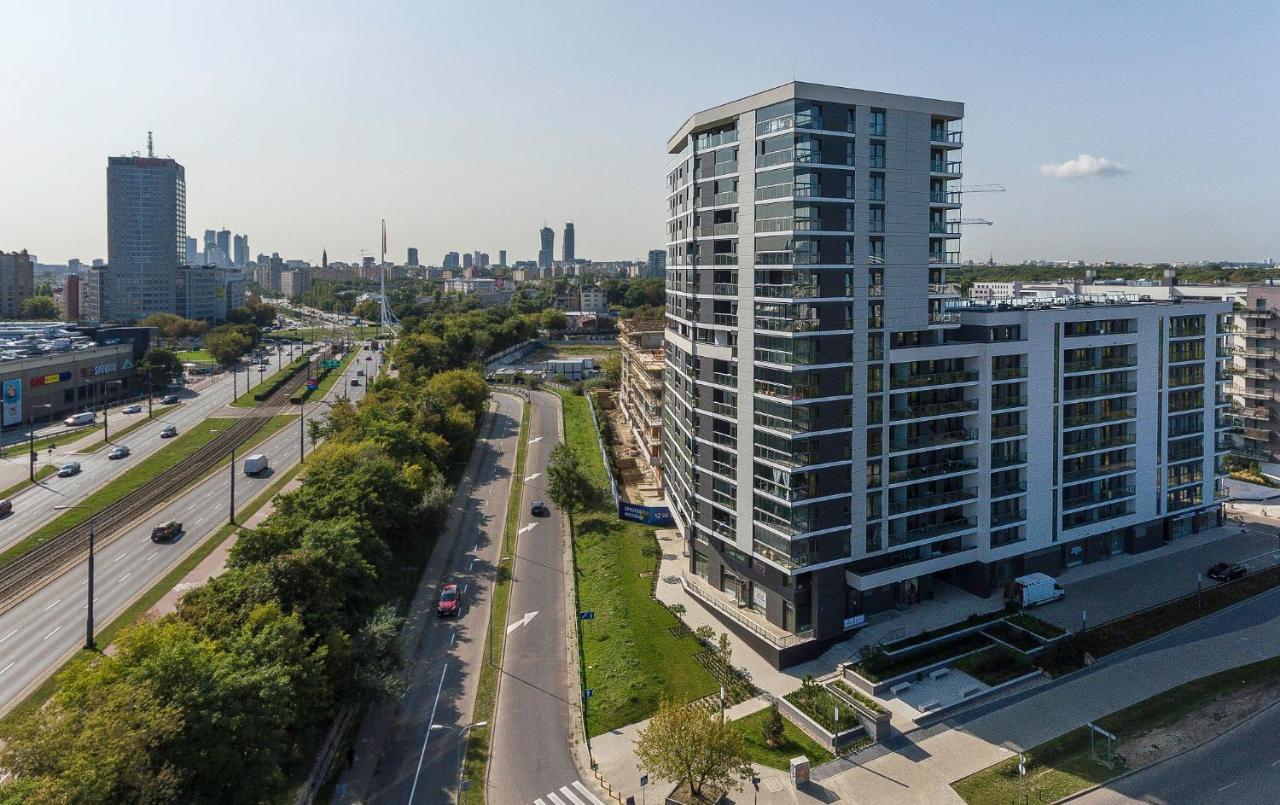 Novis Apartments Panorama View Warschau Buitenkant foto